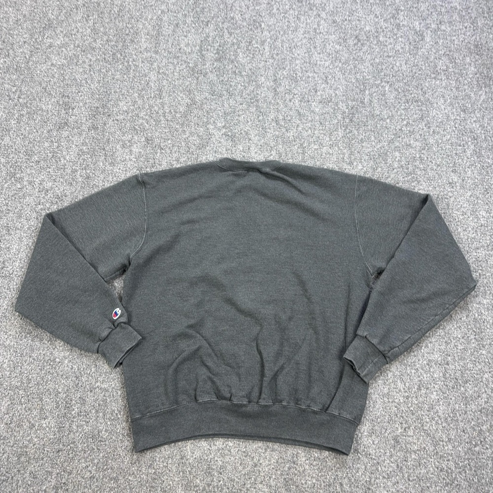 Kent State Golden Flashes Sweatshirt Mens Medium Gray NCAA College Champion - Picture 8 of 9